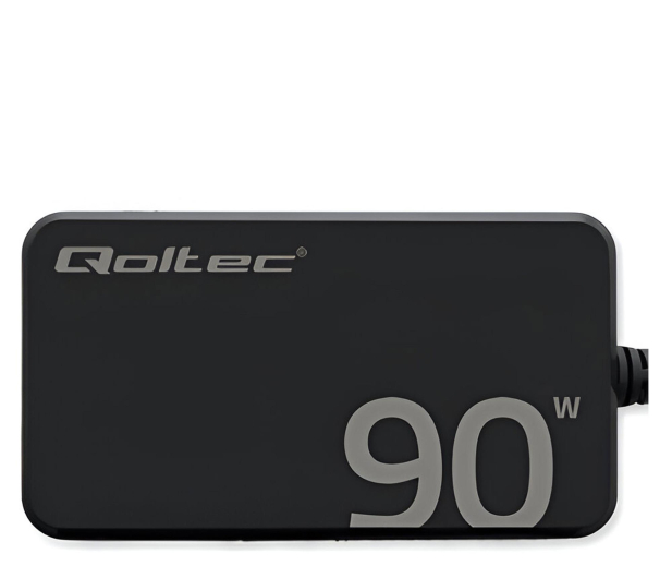 QOLTEC Ładowarka sieciowa 90W GaN Fast SLIM 5-20V 4.5A USB-C 3.1 - 1330674 - zdjęcie 2